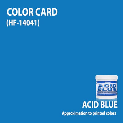 Shaliteink® Screen Printing Plastisol Ink Acid Blue - Highly Opaque Screen Printing Ink for Cotton, Polyester and Other Fabrics (16oz.) - color: Acid Blue, size: 16 fl oz