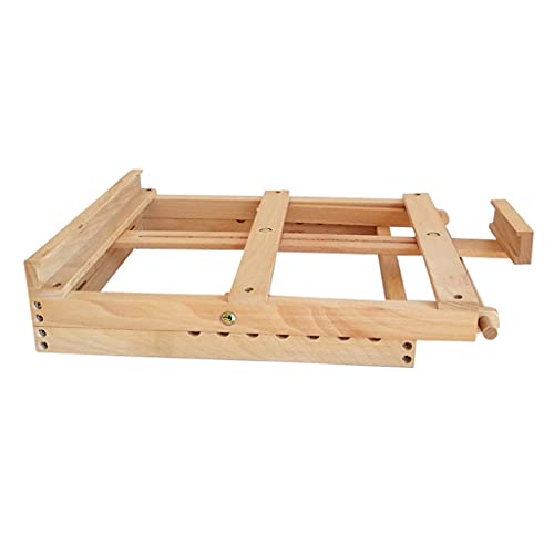 Wooden Easel Stand Adjustable Tabletop Sketch Accessories Studio H-Frame for Artist Painting Drawing Art Supplies