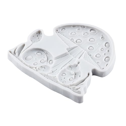 Mushroom Ladybug Polymer Clay Mold Mushroom Silicone Resin Molds for DIY Crafts Epoxy Resin Casting Air Dry Polymer Clay Plaster Jewelry Making - color: Style I