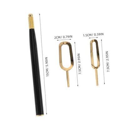 DOITOOL 1 Set Ergonomic Clay Sculpting Tool with Replaceable Blades for Pottery Plaster and Art Projects Multiuse Spatula for Trimming Scraping and Texturing