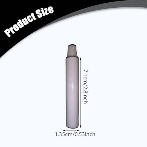 Empty Aluminum Paint Tubes, 20Pcs 5ml Refillable Sample Containers for DIY Paint Filling and Travel Storage - size: 20Pcs 5ml