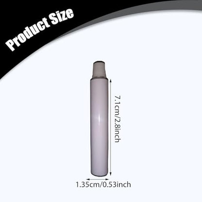Empty Aluminum Paint Tubes, 20Pcs 5ml Refillable Sample Containers for DIY Paint Filling and Travel Storage - size: 20Pcs 5ml