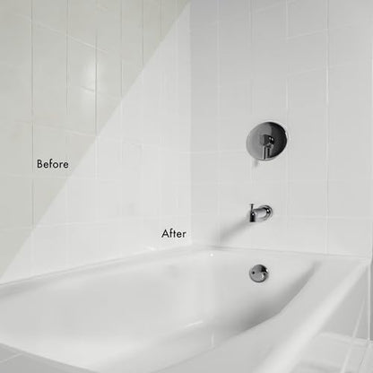 Rust-Oleum 384166 Tub And Tile Refinishing 2-Part Kit, Gloss Coastal Fog - color: Coastal Fog