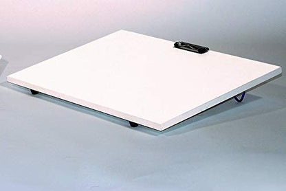 Martin Universal Design 18" x 24" Portable Art/Drawing Studio with Feet and Clip, White, 1 Each (U-SS1824B) - size: 18" x 24"