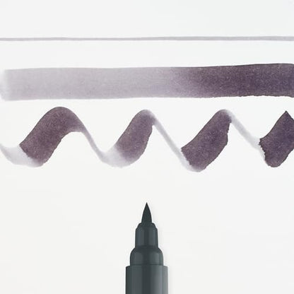 Ecoline Brush Pen Deep grey 706 (11507060) - color: Deep Grey