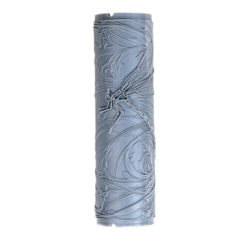 Dragonfly Clay Texture Roller 4" for Polymer Clay - color: Dragonfly Roller