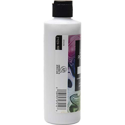FolkArt Pre-Mixed Acrylic Pouring Paint, 8 oz, White - color: White