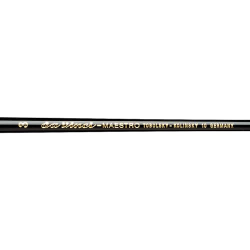 da Vinci Watercolor Series 10 Maestro Paint Brush, Round Kolinsky Red Sable, Size 3 - size: Size 3, style: Round Series 10