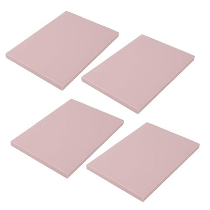 Rubber Stamp Block Easy Carving Premium Soft Rubber DIY Printmaking Stamp Making Craft Kit for Beginners Professionals Scrapbooking 10PCS 10x15x0.8cm (Pink) - color: Pink