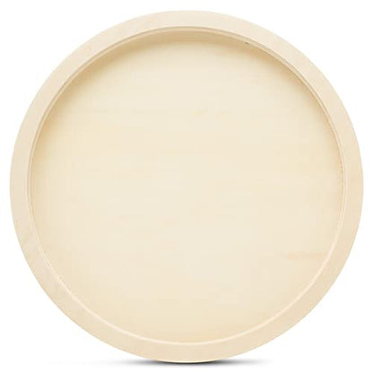 Circle Wood Sign Blank 16 inch Diameter, Pack of 1 Wood Tray for Crafts, Canvas Panel, Wood Boards for Crafts & Resin, by Woodpeckers - size: 16 inch