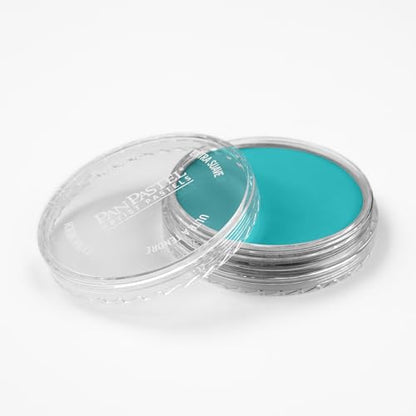 PanPastel Artist Pastels by GOLDEN, Turquoise, 2.44” / 62mm Pan Diameter, Professional Artist Pastels, Unique Pan Format (cake-like) - color: Turquoise, size: 1 Count (Pack of 1)