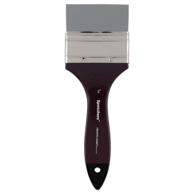 Creative Mark FX Effects Silicone Spatcher Blades - Silicone Brush Used for Applying or Spreading Paint, Scraping, Lifting, and Mixing - 3 Inch - size: 3 in