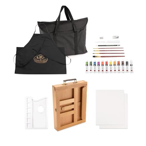 Royal & Langnickel Easel Art Set W/Easy to Store Bag, Watercolor