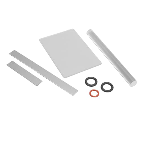 Polymer Clay Cutter Tools, Multipurpose Acrylic Polymer Clay Tools DIY Set Easy to Clean Clay Sculpting Tool Kits Roller Pin Clear Sheet with 2 Scrapers for Art Craft