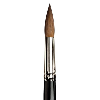da Vinci Watercolor Series 10 Maestro Paint Brush, Round Kolinsky Red Sable, Size 16 - size: Size 16, style: Round Series 10