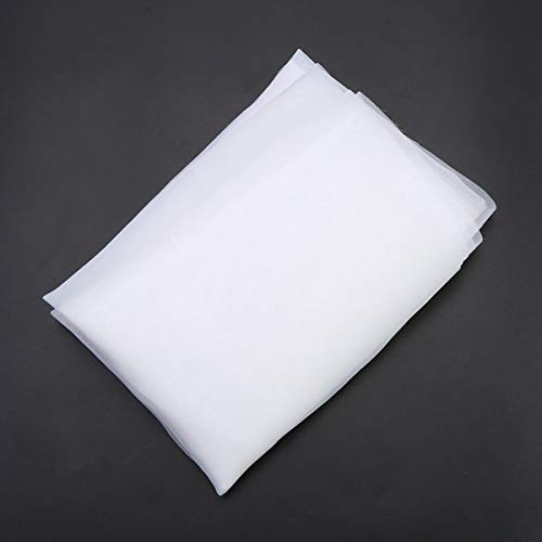 1 Yard 60 Mesh 50Inches Width Silk Screen Fabric (60Mesh (24T) White)