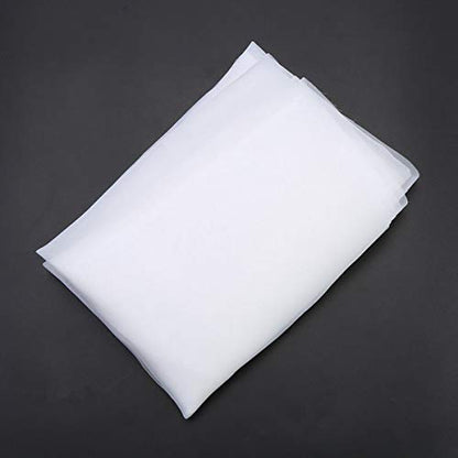 1 Yard 60 Mesh 50Inches Width Silk Screen Fabric (60Mesh (24T) White)