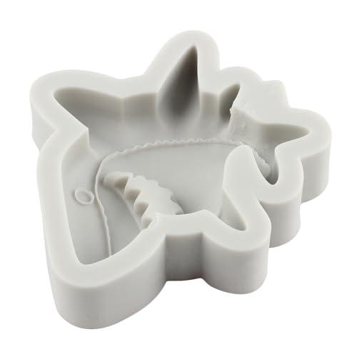 Shark Polymer Clay Mold Sea Animal Silicone Molds for DIY Crafts Air Dry Plaster Jewelry Making Polymer Clay Epoxy Resin Casting - color: Style B