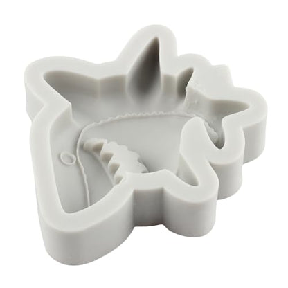 Shark Polymer Clay Mold Sea Animal Silicone Molds for DIY Crafts Air Dry Plaster Jewelry Making Polymer Clay Epoxy Resin Casting - color: Style B