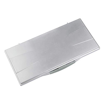 Falling in Art Airtight Leak-Proof Watercolor Palette, 24 Slightly Sloping Wells-3 Mixing Areas, 12 3/5 Inches by 6 2/7 Inches - size: 12.6" x 6.3" (24 Wells)