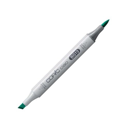 Copic Markers BG13 Ciao with Replaceable Nib, Mint Green - color: Mint Green