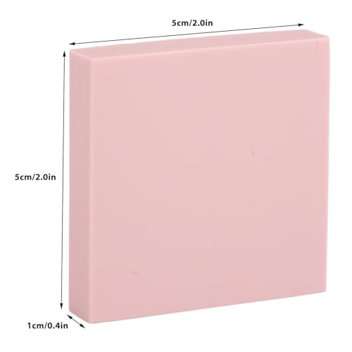 Rubber Carving Blocks Premium Soft Multipurpose Stamp Making DIY Crafting Scrapbook Painting for Schools Families 30PCS 5x5x1cm (Square Shape) - size: Square Shape