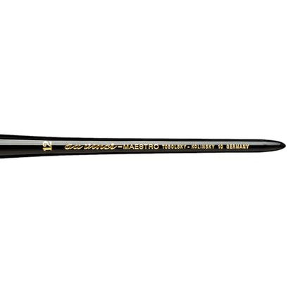 da Vinci Watercolor Series 10 Maestro Paint Brush, Round Kolinsky Red Sable, Size 12 - size: Size 12, style: Round Series 10
