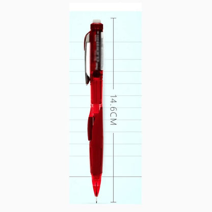 Automatic pencil student side press movable with rotating eraser 0.5mm writing not easy