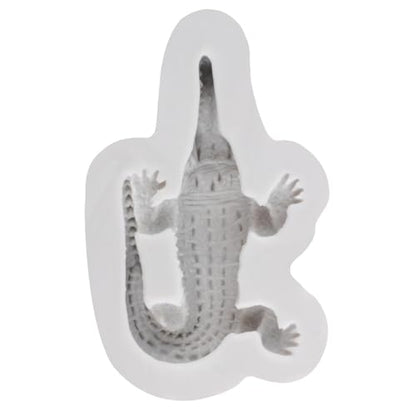 Crocodile Silicone Resin Mold Ocean Animal Polymer Clay Molds for DIY Crafts Epoxy Resin Casting Air Dry Polymer Clay Plaster Jewelry Making - color: Style H