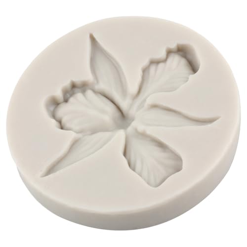 Orchid Flower Silicone Molds Orchid Polymer Clay Mold for DIY Crafts Epoxy Resin Casting Air Dry Polymer Clay Plaster Jewelry Making - color: Style P