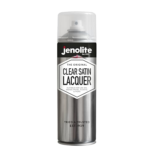 JENOLITE Clear Satin Lacquer | Crystal Clear Finish | Enhances & Protects Surface and Paintwork from Corrosion & UV Damage with Non-Yellowing Sealer | 500ml (16.9fl oz) - color: Clear Satin