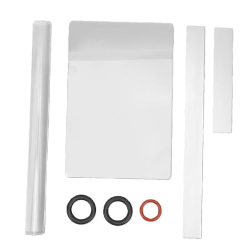 Acrylic Clay Tools Set with Solid Roller Pin Clear Sheet and 2 Metal Scrapers for Polymer Clay Sculpting Modeling Crafts