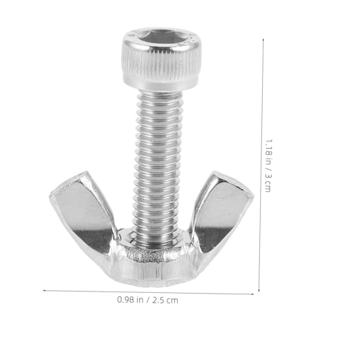 STOBOK 14pcs Ceramic Wheel Bat Replacement Parts Metal Bat Pins Bolts Set for Pottery Wheel