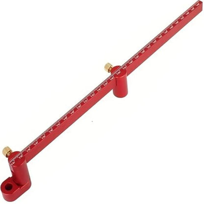 300mm Compass Tool - Large Woodworking Scriber, Circle Marking Gauge (Red) - style: Red-300mm