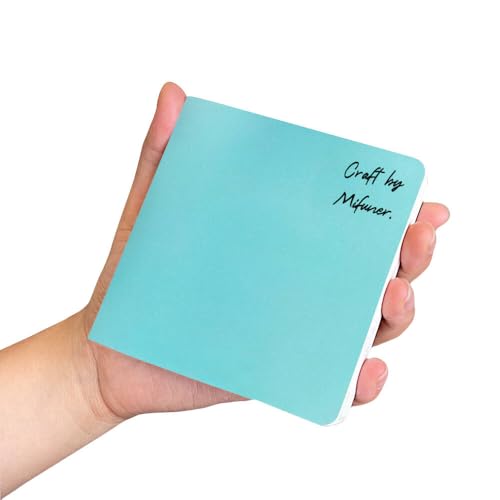 Watercolor Paper Sketchbook,3.9x3.9 Inch Mini Mixed Media Notebook,140lb/300gsm Artist Heavyweight Paper,30 Sheets Small Travel Drawing Journal for Adults,Painting,Watercolors,Art Supplies,Light Blue - color: 3.9x3.9 inch-light blue