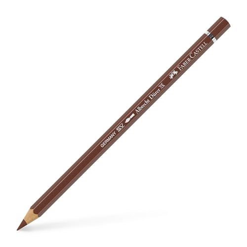 Faber-Castell Art & Graphic Albrecht Dürer Watercolour Pencil, (283), Burnt Sienna, For Art, Craft, Drawing, Sketching, Home, School, University, Colouring - color: Burnt Sienna
