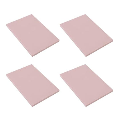 Semme 10PCS Premium Soft Rubber Carving Blocks for Easy DIY Stamp Making and Printmaking for Crafting Levels (Pink) - color: Pink