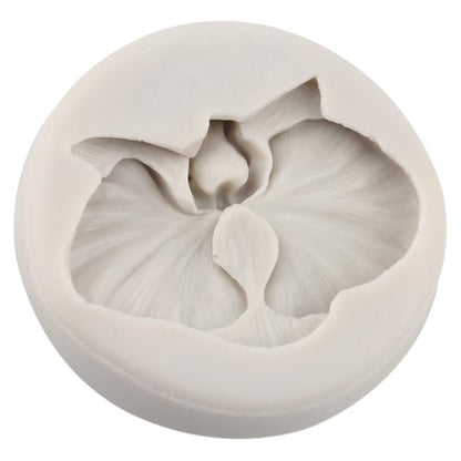 Flower Polymer Clay Molds Orchid Flower Silicone Mold for DIY Crafts Epoxy Resin Casting Air Dry Polymer Clay Plaster Jewelry Making - color: Style L