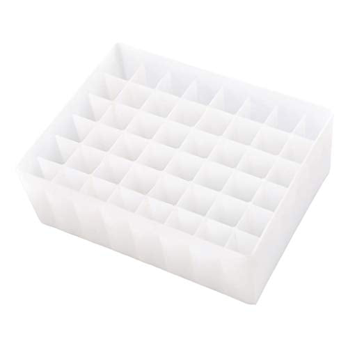 Penholder 30/36/40/48 Slots Plastic Marker Pen Box Storage Holder Brush Pencil Rack Table Stand Paint Brushes Holding Organizer, 14.3x10.7x5cm