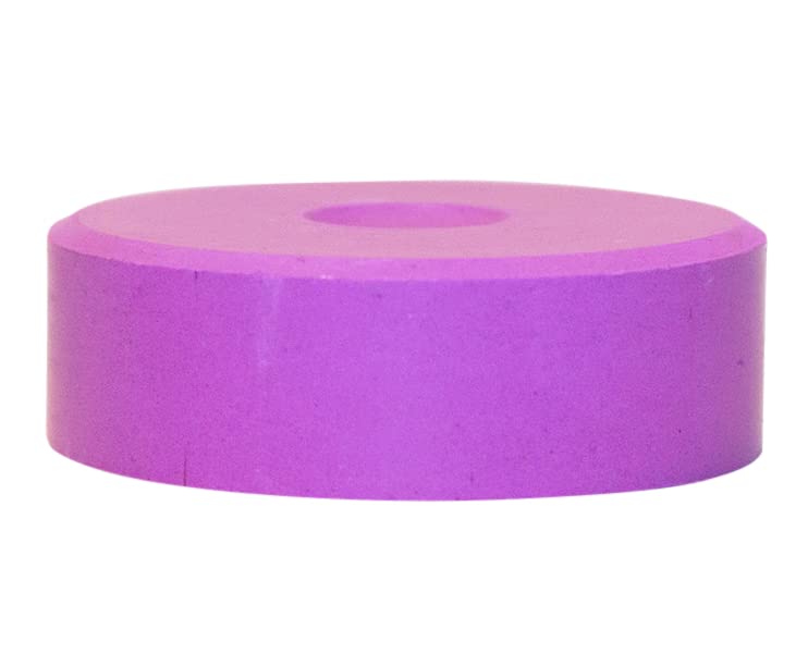 Jack Richeson Giant Tempera Paint Cakes, 2-1/4 x 3/4 Inches, Purple, Set of 6 - 067125