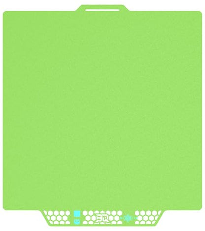 BIGTREETECH BIQU CryoGrip Pro Glacier-Green for Bambu-Lab P1P/P1S/P2S/X1C/X2D/X1E/A1 3D Printers 257x257MM Panda Build Plate Double Sided Upgrade Removable Surface Platform - style: Glacier-Green(P1P/P1S/P2S/X1C/X2D/X1E/A1)
