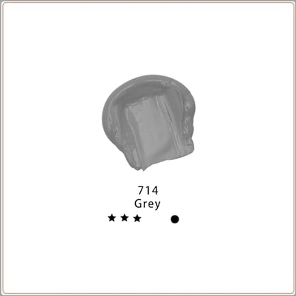 Artecho Grey Acrylic Paint, Grey Paint (120ml / 4.05oz) Tubes, Art Craft Paints for Canvas, Rock, Stone, Wood, Fabric, Art Supplies - color: Grey, style: Regular