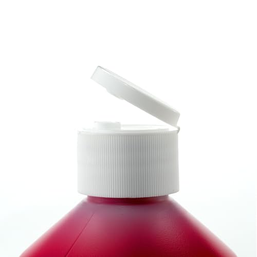 School Smart Washable Finger Paints, 16 Ounces Each, Assorted Primary Colors, Set of 6