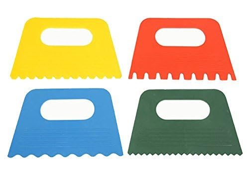 Paint Scrapers for Art DIY, Pack of 4