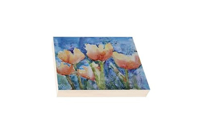 Da Vinci Pro Ultra Smooth Wood Canvas Gesso Board - 2" Deep, 16x20 Pack of 4 White Acrylic Polymer Gesso Panels for Painting Fine Portraits and Ultra Fine Detail Illustrations and Artwork - size: 16x20"