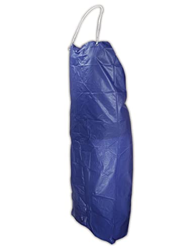 MAGID 8 Mil Liquid Repellant 35” x 45” Vinyl Apron with Tie Closure, 12 Aprons, Size 35" x 45", VAB45 - size: 35X45