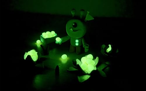 Jovi - Non Drying Modeling Clay, 8 Basic Color + 2 Glow in The Dark | Glow in the Dark - Non-Toxic - Non-Drying - For Kids Ages 3+ - Plant Based - color: Basic + Glow