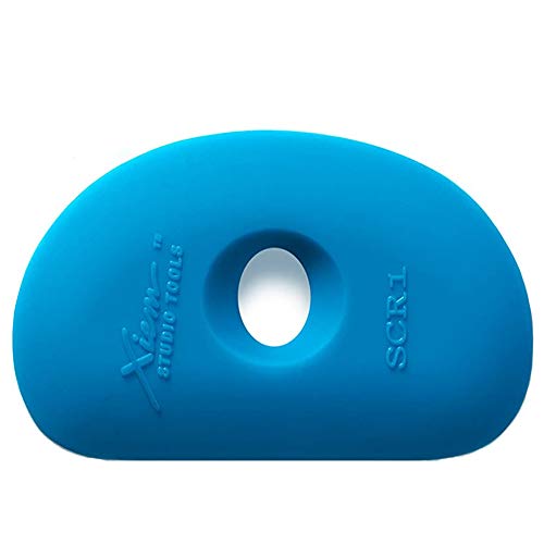Xiem Tools Firm Silicone Clay Rib for Ceramics and Pottery (Complete Set) - size: Complete Set