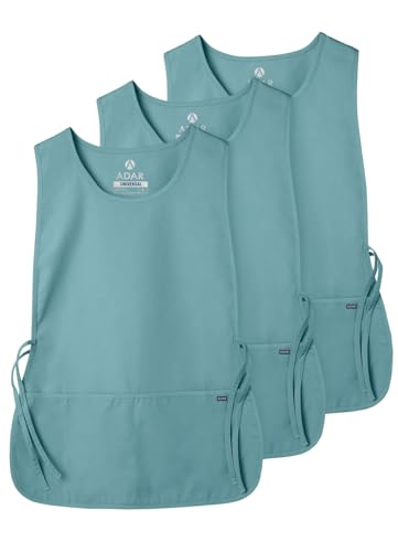 Adar Universal Cobbler Apron 3 Pack - Unisex Cobbler Apron - color: Submarine, size: X-Large