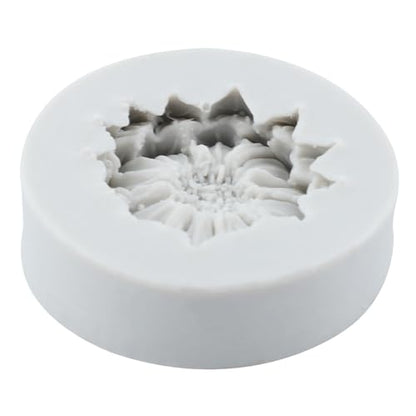 Daisy Flower Polymer Clay Mold Flower Clay Molds Daisy Silicone Mold for DIY Crafts Air Dry Plaster Jewelry Making Epoxy Resin Casting - color: Style E